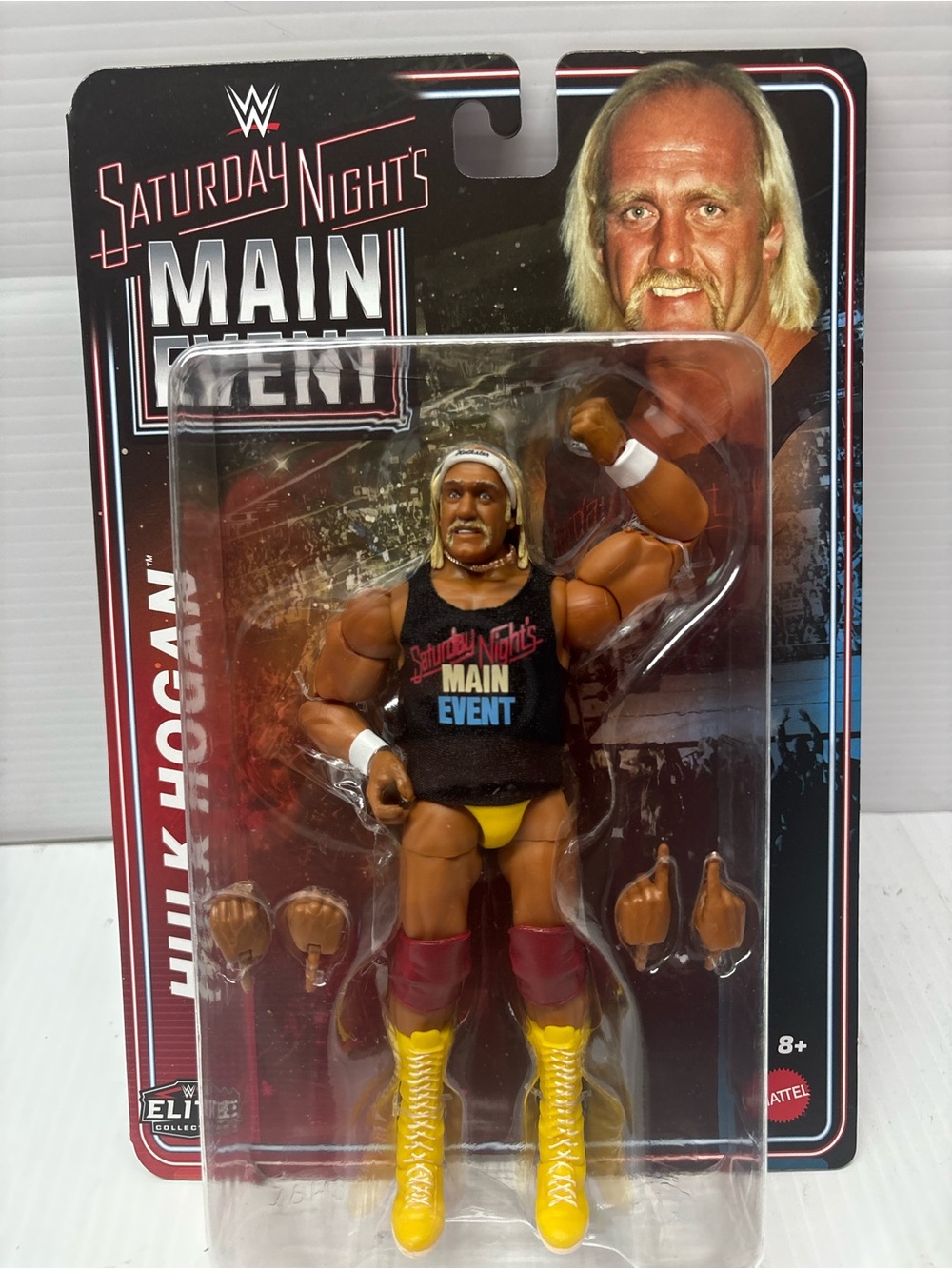 WWE Elite Saturday Night’s Main Event Hulk Hogan Action Figure 6 inch